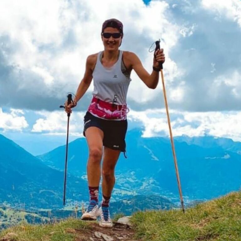 Ceinture trail running Evo Montagne Rose | SAMMIE