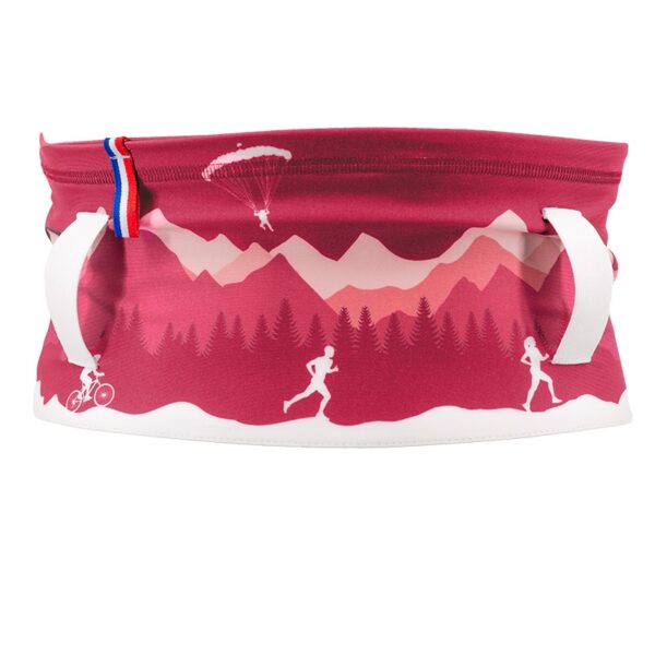 Muntanya.fr propose toute une gamme de produits adaptés pour les sportifs. Retrouvez la ceinture evo montagne rose de la marque Sammie. face
