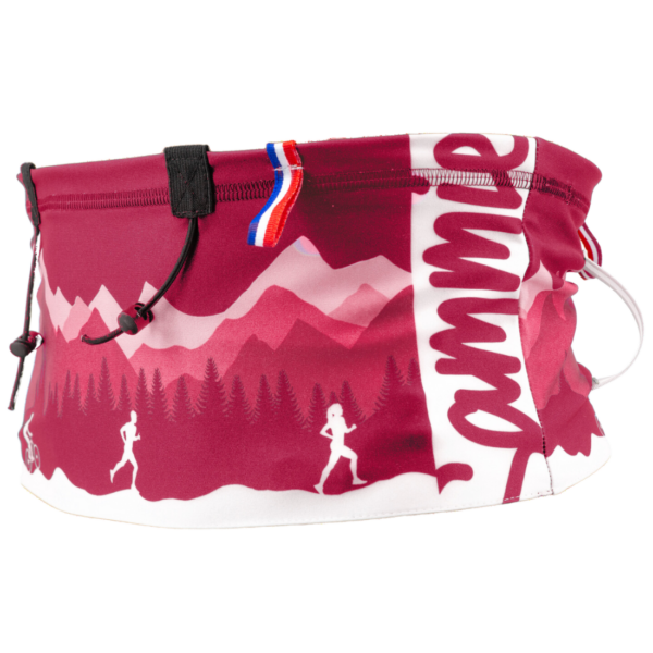 Ceinture trail running Evo Montagne Rose | SAMMIE