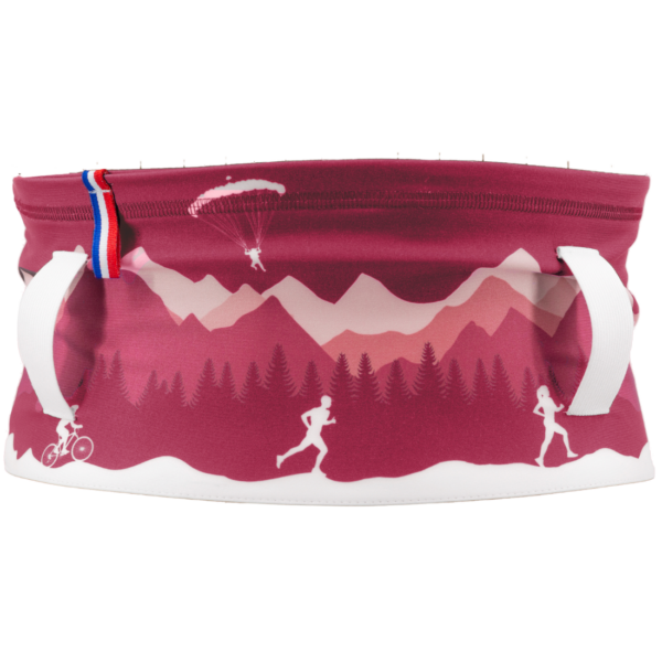 Ceinture trail running Evo Montagne Rose | SAMMIE