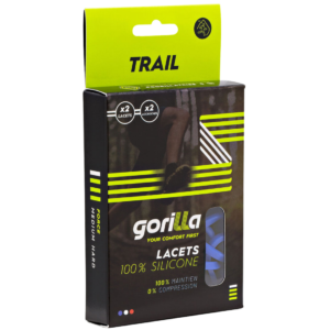 Lacets trail en silicone | Gorilla Tribe